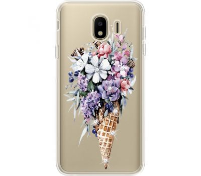 Силіконовий чохол BoxFace Samsung J400 Galaxy J4 2018 Ice Cream Flowers (935018-rs17)