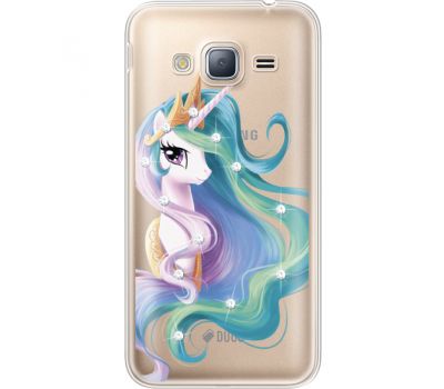 Силіконовий чохол BoxFace Samsung J320 Galaxy J3 Unicorn Queen (935056-rs3)