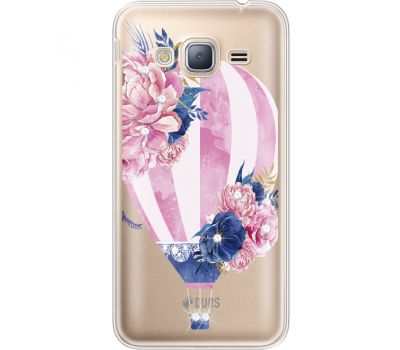 Силіконовий чохол BoxFace Samsung J320 Galaxy J3 Pink Air Baloon (935056-rs6)
