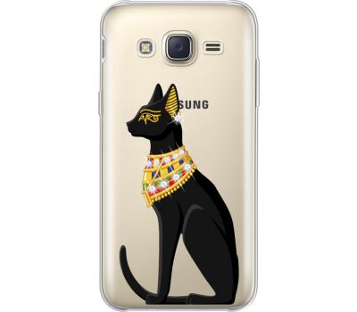 Силіконовий чохол BoxFace Samsung J500H Galaxy J5 Egipet Cat (935058-rs8)
