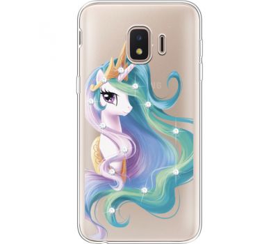 Силіконовий чохол BoxFace Samsung J260 Galaxy J2 Core Unicorn Queen (935464-rs3)