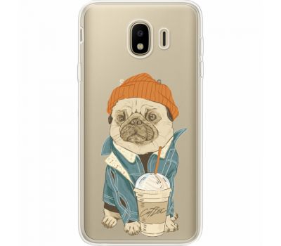 Силіконовий чохол BoxFace Samsung J400 Galaxy J4 2018 Dog Coffeeman (35018-cc70)