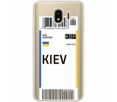 Силіконовий чохол BoxFace Samsung J400 Galaxy J4 2018 Ticket Kiev (35018-cc88)