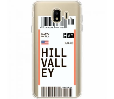 Силіконовий чохол BoxFace Samsung J400 Galaxy J4 2018 Ticket Hill Valley (35018-cc94)