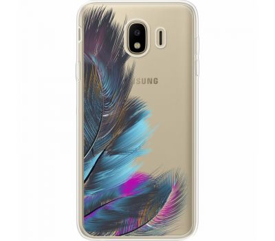 Силіконовий чохол BoxFace Samsung J400 Galaxy J4 2018 Feathers (35018-cc48)