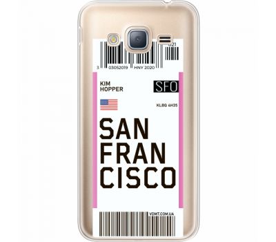 Силіконовий чохол BoxFace Samsung J320 Galaxy J3 Ticket  San Francisco (35056-cc79)