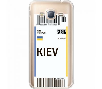 Силіконовий чохол BoxFace Samsung J320 Galaxy J3 Ticket Kiev (35056-cc88)