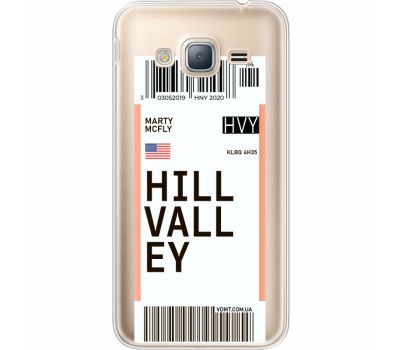 Силіконовий чохол BoxFace Samsung J320 Galaxy J3 Ticket Hill Valley (35056-cc94)