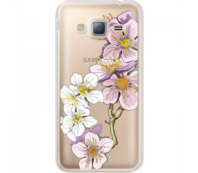 Силіконовий чохол BoxFace Samsung J320 Galaxy J3 Cherry Blossom (35056-cc4)