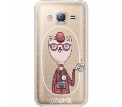 Силіконовий чохол BoxFace Samsung J320 Galaxy J3 Good Morning (35056-cc42)