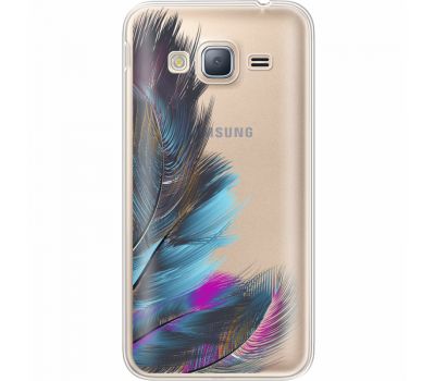 Силіконовий чохол BoxFace Samsung J320 Galaxy J3 Feathers (35056-cc48)