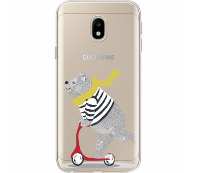 Силіконовий чохол BoxFace Samsung J330 Galaxy J3 2017 Happy Bear (35057-cc10)