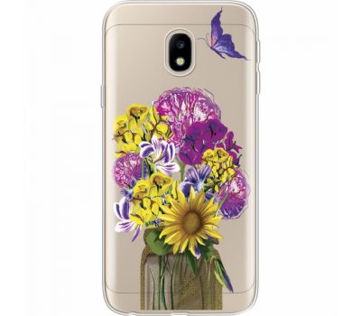 Силіконовий чохол BoxFace Samsung J330 Galaxy J3 2017 My Bouquet (35057-cc20)