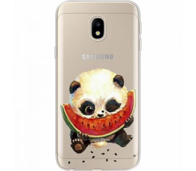 Силіконовий чохол BoxFace Samsung J330 Galaxy J3 2017 Little Panda (35057-cc21)