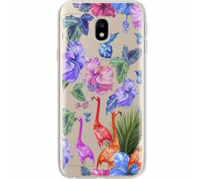 Силіконовий чохол BoxFace Samsung J330 Galaxy J3 2017 Flamingo (35057-cc40)