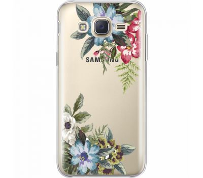 Силіконовий чохол BoxFace Samsung J500H Galaxy J5 Floral (35058-cc54)