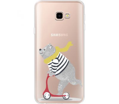 Силіконовий чохол BoxFace Samsung J415 Galaxy J4 Plus 2018 Happy Bear (35457-cc10)