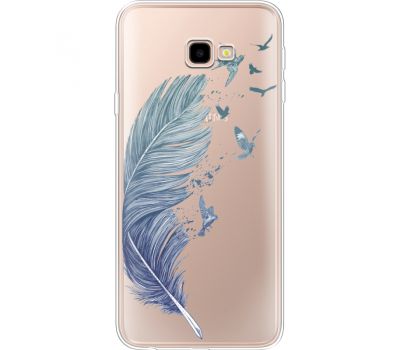 Силіконовий чохол BoxFace Samsung J415 Galaxy J4 Plus 2018 Feather (35457-cc38)
