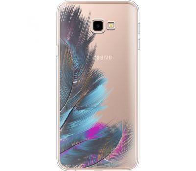 Силіконовий чохол BoxFace Samsung J415 Galaxy J4 Plus 2018 Feathers (35457-cc48)