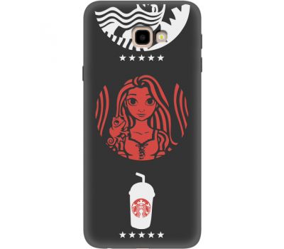 Силіконовий чохол BoxFace Samsung J415 Galaxy J4 Plus 2018 RedWhite Coffee (35598-bk43)