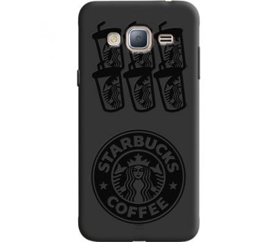 Силіконовий чохол BoxFace Samsung J320 Galaxy J3 Black Coffee (36110-bk41)