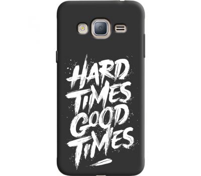 Силіконовий чохол BoxFace Samsung J320 Galaxy J3 hard times good times (36110-bk72)