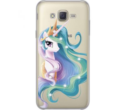 Силіконовий чохол BoxFace Samsung J700H Galaxy J7 Unicorn Queen (934980-rs3)