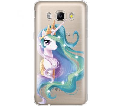 Силіконовий чохол BoxFace Samsung J510 Galaxy J5 2016 Unicorn Queen (935059-rs3)