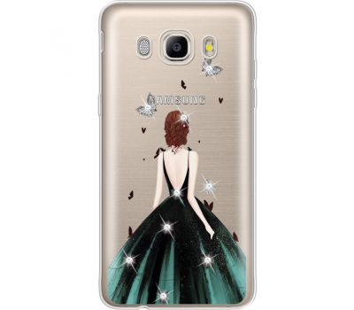 Силіконовий чохол BoxFace Samsung J510 Galaxy J5 2016 Girl in the green dress (935059-rs13)