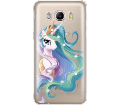 Силіконовий чохол BoxFace Samsung J710 Galaxy J7 2016 Unicorn Queen (935060-rs3)