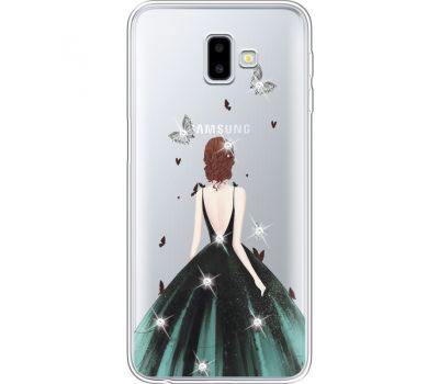 Силіконовий чохол BoxFace Samsung J610 Galaxy J6 Plus 2018 Girl in the green dress (935459-rs13)