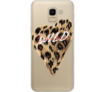 Силіконовий чохол BoxFace Samsung J600 Galaxy J6 2018 Wild Love (34979-cc64)