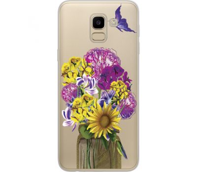 Силіконовий чохол BoxFace Samsung J600 Galaxy J6 2018 My Bouquet (34979-cc20)