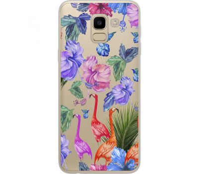 Силіконовий чохол BoxFace Samsung J600 Galaxy J6 2018 Flamingo (34979-cc40)