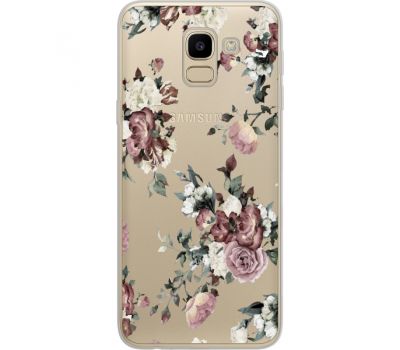 Силіконовий чохол BoxFace Samsung J600 Galaxy J6 2018 Roses (34979-cc41)