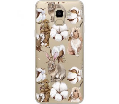 Силіконовий чохол BoxFace Samsung J600 Galaxy J6 2018 Cotton and Rabbits (34979-cc49)