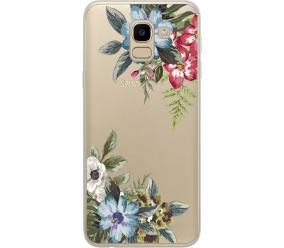 Силіконовий чохол BoxFace Samsung J600 Galaxy J6 2018 Floral (34979-cc54)