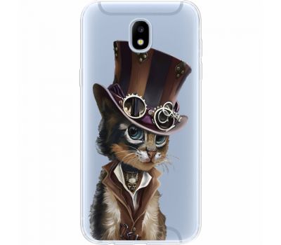 Силіконовий чохол BoxFace Samsung J530 Galaxy J5 2017 Steampunk Cat (35019-cc39)