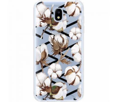 Силіконовий чохол BoxFace Samsung J530 Galaxy J5 2017 Cotton flowers (35019-cc50)