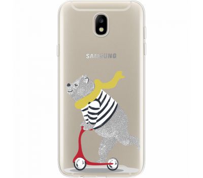 Силіконовий чохол BoxFace Samsung J730 Galaxy J7 2017 Happy Bear (35020-cc10)