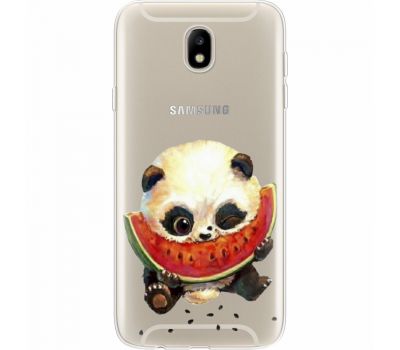 Силіконовий чохол BoxFace Samsung J730 Galaxy J7 2017 Little Panda (35020-cc21)