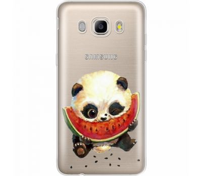 Силіконовий чохол BoxFace Samsung J710 Galaxy J7 2016 Little Panda (35060-cc21)