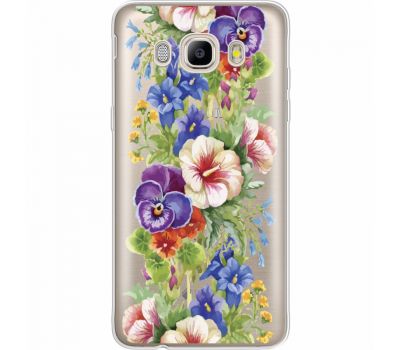 Силіконовий чохол BoxFace Samsung J710 Galaxy J7 2016 Summer Flowers (35060-cc34)