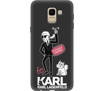 Силіконовий чохол BoxFace Samsung J600 Galaxy J6 2018 For Karl (34774-bk38)