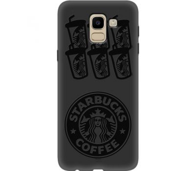 Силіконовий чохол BoxFace Samsung J600 Galaxy J6 2018 Black Coffee (34774-bk41)