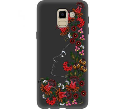 Силіконовий чохол BoxFace Samsung J600 Galaxy J6 2018 3D Ukrainian Muse (34774-bk64)