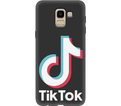 Силіконовий чохол BoxFace Samsung J600 Galaxy J6 2018 Tik Tok (34774-bk67)