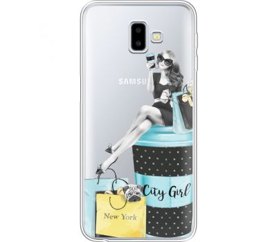 Силіконовий чохол BoxFace Samsung J610 Galaxy J6 Plus 2018 City Girl (35459-cc56)