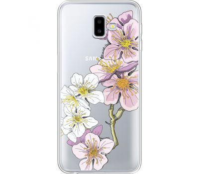Силіконовий чохол BoxFace Samsung J610 Galaxy J6 Plus 2018 Cherry Blossom (35459-cc4)