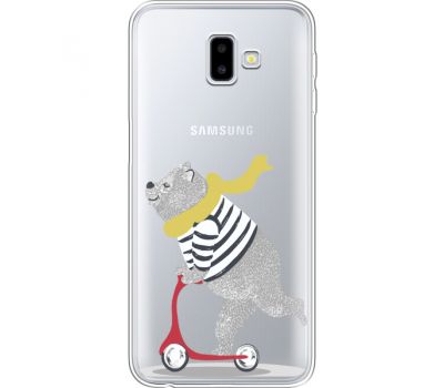 Силіконовий чохол BoxFace Samsung J610 Galaxy J6 Plus 2018 Happy Bear (35459-cc10)